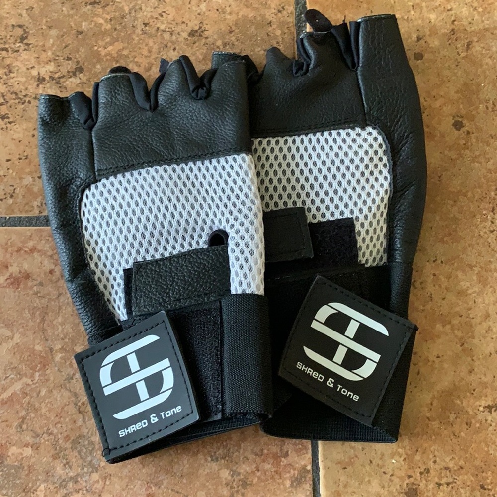 SHRED&TONE Weightlifting Gloves (L)